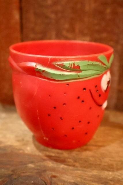 画像4: ct-260322-18 Pillsbury / 1970's Funny Face Plastic Mug "Freckle Face Strawberry 