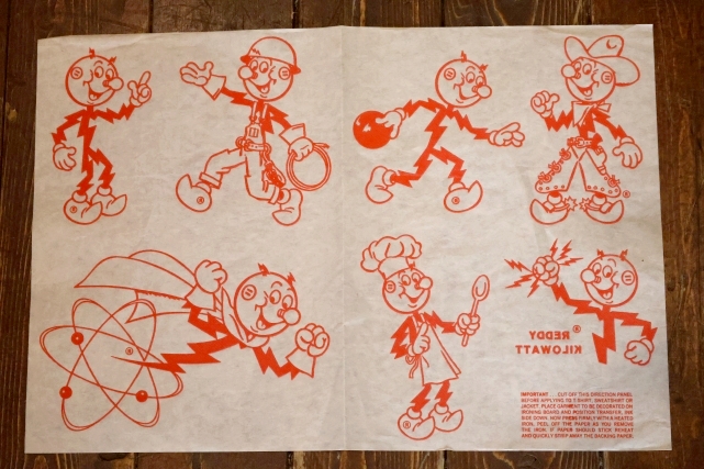 画像1: ct-260401-03 Reddy Kilowatt / 1960's Transfer