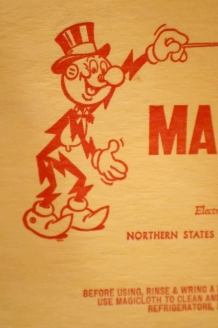画像2: ct-260401-03 Reddy Kilowatt / 1950's-1960's MAGICLOTH