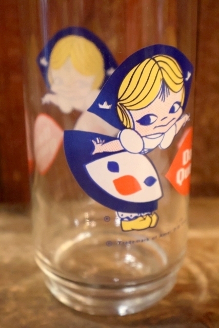 画像4: gs-260401-01 Dairy Queen / 1970's "Little Miss Dairy Queen" Novelty Glass