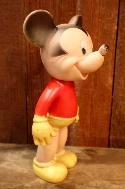画像4: ct-260401-20 Mickey Mouse / Sun Rubber 1950's Rubber Doll 