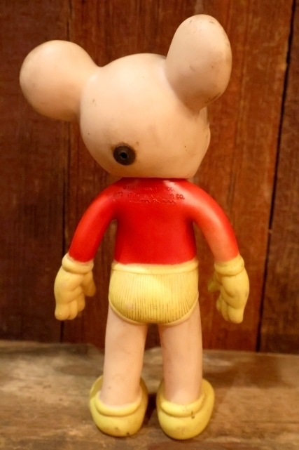 画像6: ct-260401-20 Mickey Mouse / Sun Rubber 1950's Rubber Doll 