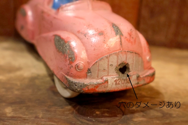 画像4: ct-260401-18 Donald Duck & Pluto / SUN RUBBER 1930's-1940's Car Toy