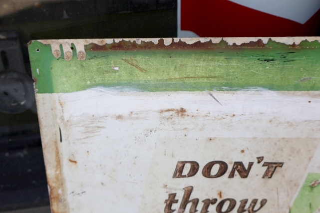 画像10: dp-260401-02 CAT'S PAW CAT’S-TEX Rubber Heels 1940's Advertising Metal Sign