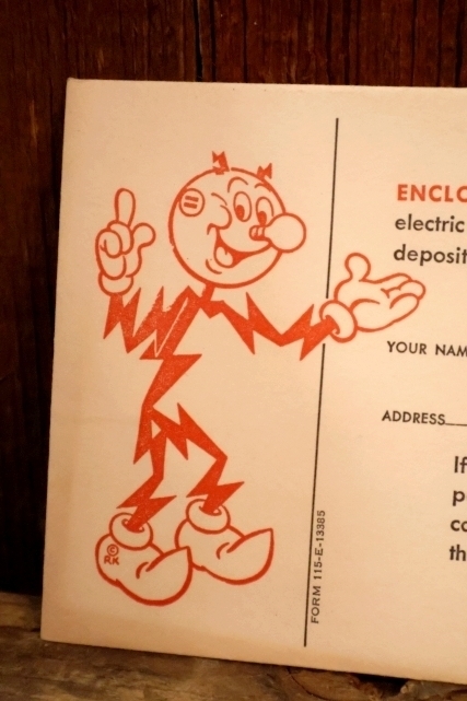 画像2: ct-260401-03 Reddy Kilowatt 1940's-1950's Envelope