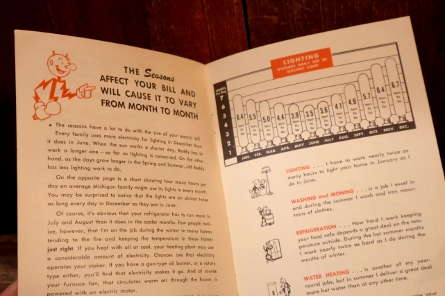 画像6: ct-260401-03 Reddy Kilowatt 1950's Your Electric Servant Booklet