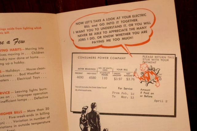 画像3: ct-260401-03 Reddy Kilowatt 1950's Your Electric Servant Booklet