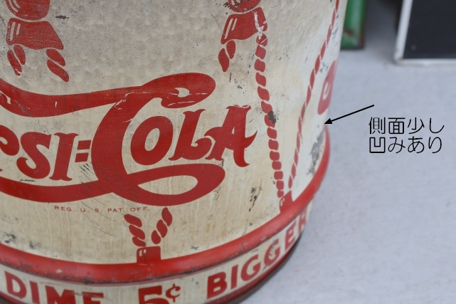 画像7: dp-260417-10 PEPSI:COLA 1940's Steel Syrup Can