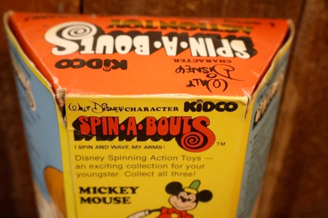 画像9: ct-260325-08 Mickey Mouse / KIDCO 1979 SPIN・A・BOUTS