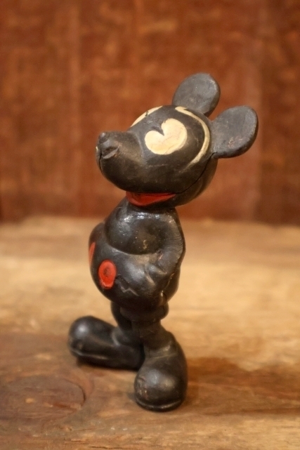 画像2: ct-260322-23 Mickey Mouse / Seiberling 1930's Latex Figure