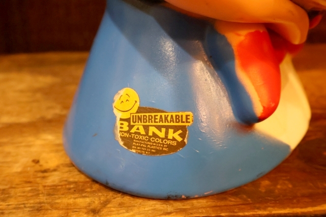 画像12: ct-260401-12 Mickey Mouse / PLAY PAL PLASTIC 1970's Coin Bank