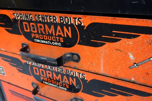 画像11: dp-230901-144 DORMAN / 1950's Auto Parts Metal Cabinet