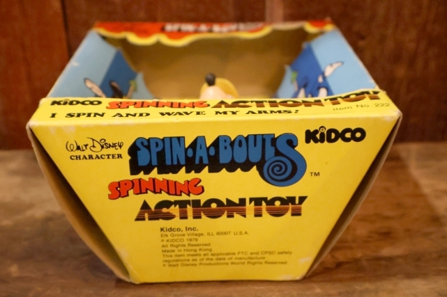 画像10: ct-260325-08 Mickey Mouse / KIDCO 1979 SPIN・A・BOUTS