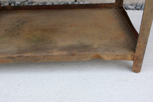 画像9: dp-260417-07 【※店頭ピックのみ】QUAKER STATE MOTOR OIL 1950's METAL DISPLAY SHELF