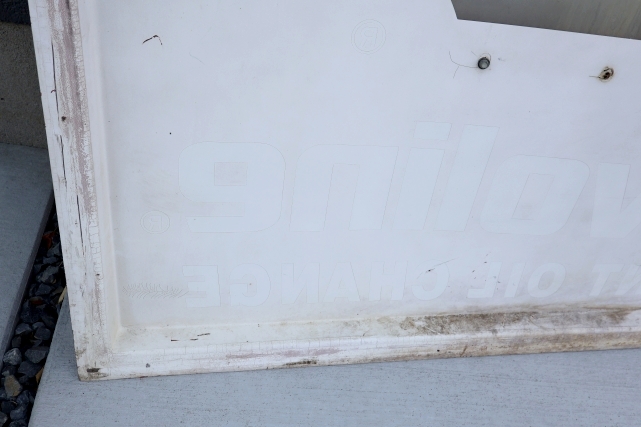 画像23: dp-260417-04 【※店頭ピックのみ】Valvoline 2000's 3-D Large Sign