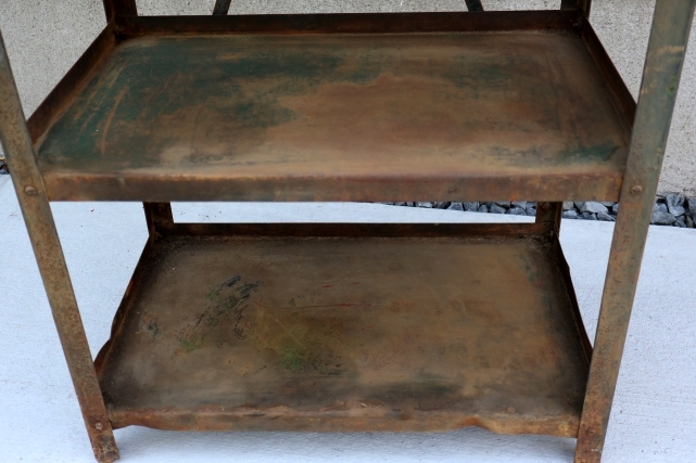 画像8: dp-260417-07 【※店頭ピックのみ】QUAKER STATE MOTOR OIL 1950's METAL DISPLAY SHELF