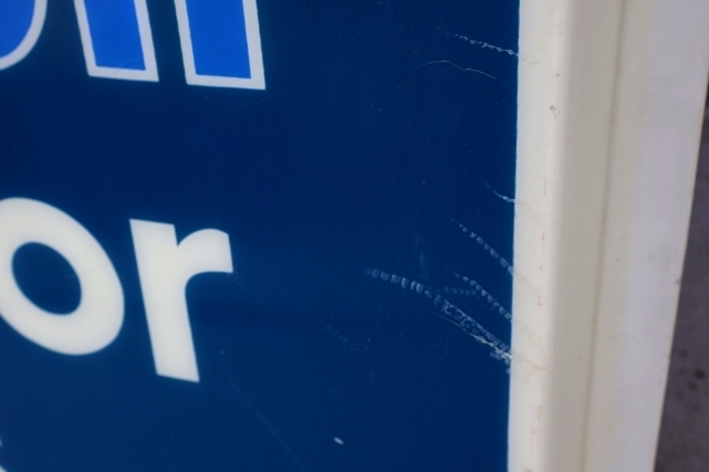 画像10: dp-260417-03 【※店頭ピックのみ】Mobil Motor Oils 1980's〜 Plastic Sign