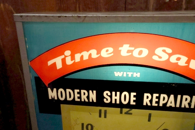 画像3: dp-260401-01 CAT'S PAW CAT-TEX / 1950's Advertising Lighted Clock