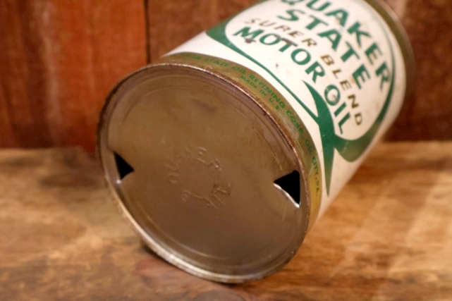 画像6: dp-230901-120 QUAKER STATE 1970's-1980's ONE U.S. QUART MOTOR OIL CAN
