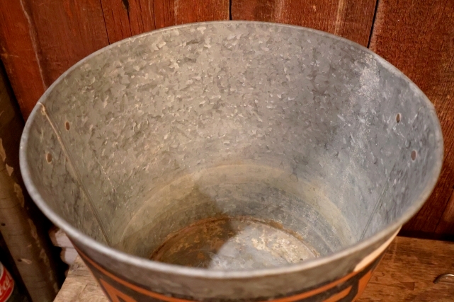 画像7: dp-260424-02 BONDEX CEMENT PAINT / 1950's Galvanized Bucket