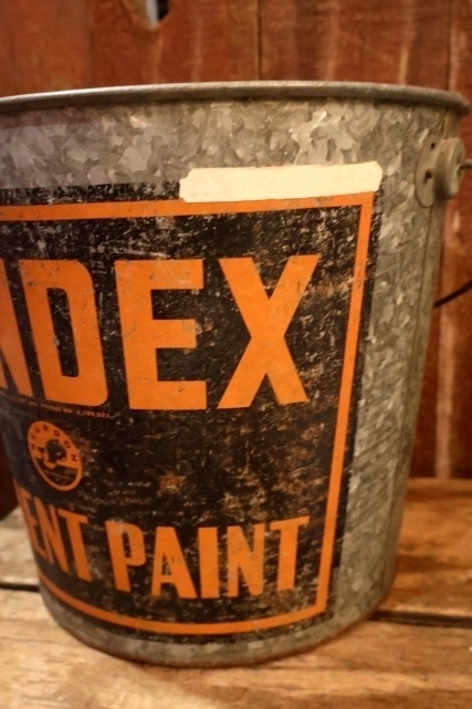 画像3: dp-260424-02 BONDEX CEMENT PAINT / 1950's Galvanized Bucket