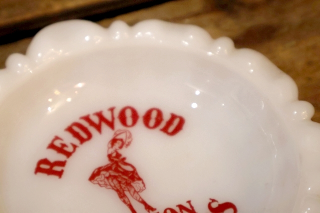 画像3: dp-260204-60 REDWOOD GAY 90's TUCSON 1960's Glass Ashtray