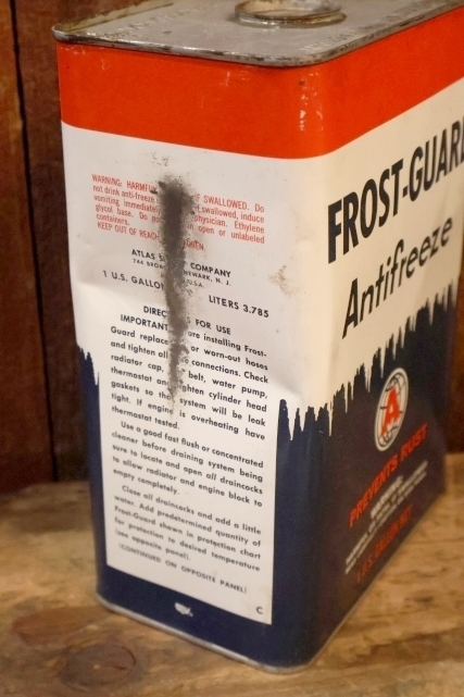 画像4: dp-250618-28 ATLAS FROST-GUARD Anti-Freeze 1 U.S. GALLON CAN