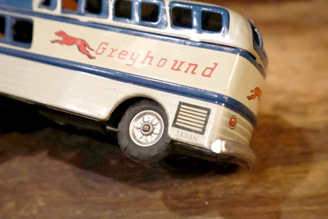 画像9: dp-260325-22 1950's-1960's Greyhound Bus Tin Toy