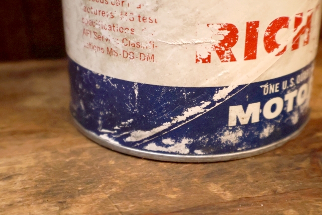 画像8: dp-260204-103 RICHFIELD 1960's ROCO MOTOR OIL ONE U.S. QUART CAN