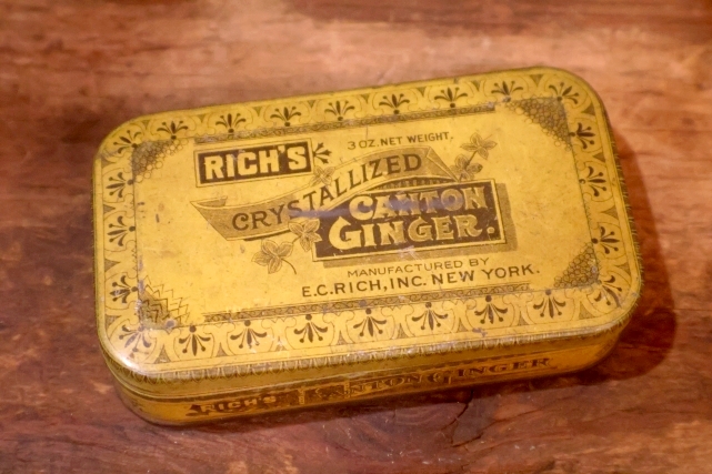 画像1: dp-260501-11 E.C. RICH, INC. 〜1920's RICH'S CANTON GINGER TIN CAN