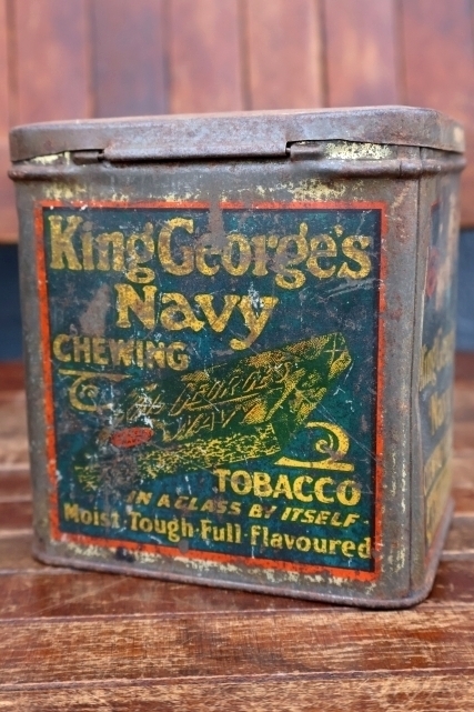 画像3: dp-260501-04 ROCK CITY TOBACCO 1940's King George's Navy CHEWING TOBACCO CAN