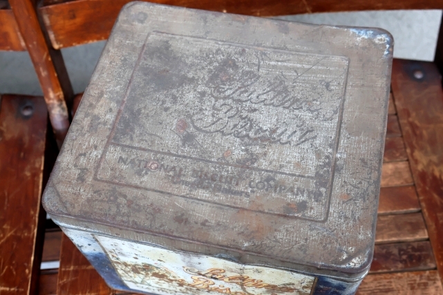 画像10: dp-260501-05 NATIONAL BISCUIT COMPANY 1930's Saltina Biscuit TIN CAN