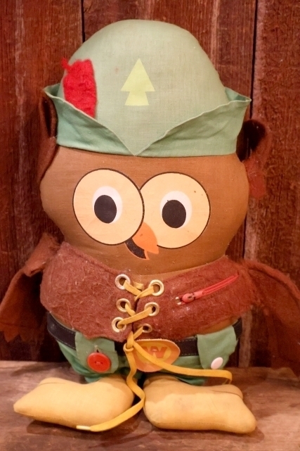 画像1: ct-260325-16 Woodsy Owl / Amway 1970's Teach 'N' Play Pre-School Toy