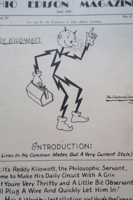 画像3: ct-260401-03 Reddy Kilowatt / 1930's OHIO EDISON MAGAZINE