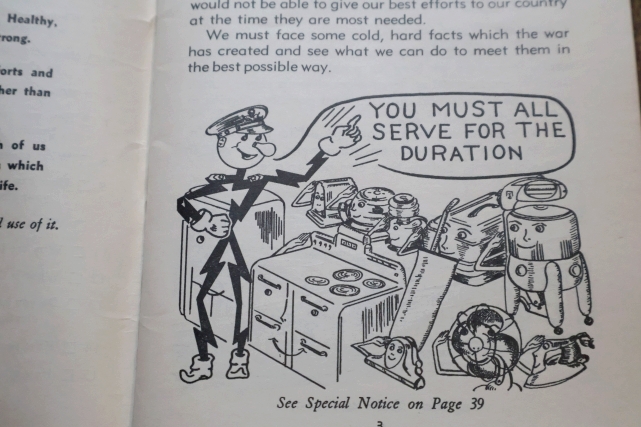 画像3: ct-260401-03 Reddy Kilowatt / 1940' WAR-TIMELY GUIDE