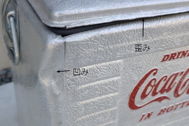 画像5: dp-260325-05 Coca-Cola 1950's-1960's Aluminum Cooler Box