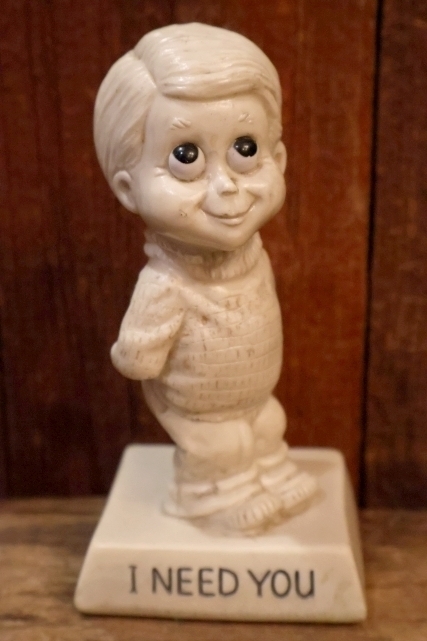 画像1: ct-220901-15 R & W BERRIES 1970's Message Doll "I NEED YOU"