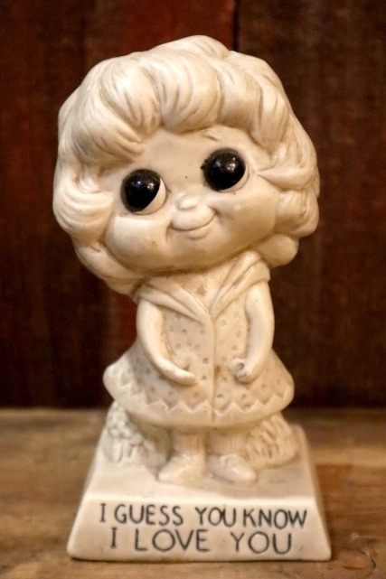 画像1: ct-220901-15 R & W BERRIES 1970's Message Doll "I GUESS YOU KNOW I LOVE YOU"
