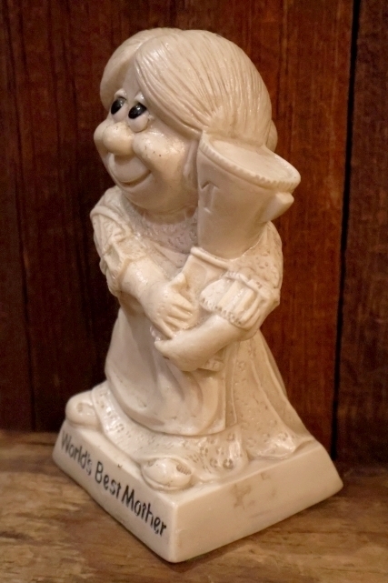 画像3: ct-220901-15 R & W BERRIES 1970's Message Doll "World's Greatest Mother"