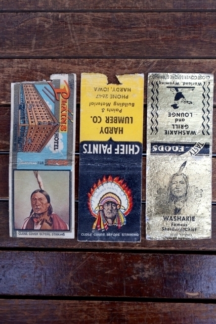 画像1: dp-260204-120 1940's-1950's Advertising Matchbooks "Indian"
