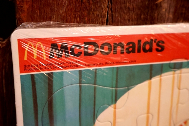 画像4: ct-260325-31 McDonald's / GOLDEN 1980's FRAME-TRAY Puzzle