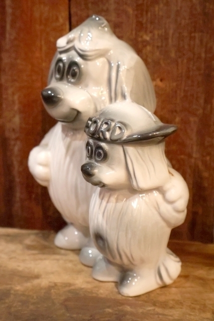 画像4: ct-260322-08 FORD / 1950's-1960's Shaggy Dog Ceramic Coin Bank