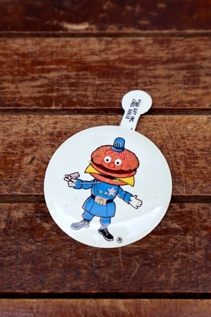 画像1: ct-260520-12 McDonald's / BIG MAC POLICE 1970's-1980's Clip Button