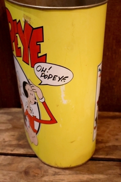 画像9: ct-260520-04 Popeye / CHEINCO 1960's-1970's Trash Can