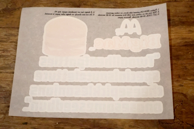 画像5: ct-260520-19 McDonald's / 1970's Big Mac Iron on Transfer (2枚セット)