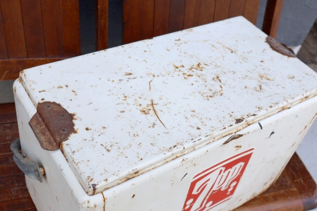 画像12: 【ジャンクコンディション】dp-260325-06 7 Up / Cronstorms MFG. CO. 1950's Cooler Box