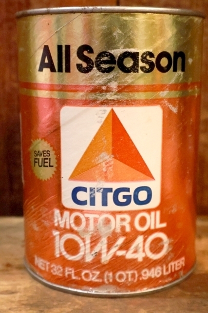 画像3: dp-230901-120 CITGO / 10W-40 MOTOR OIL ONE U.S. QUART CAN
