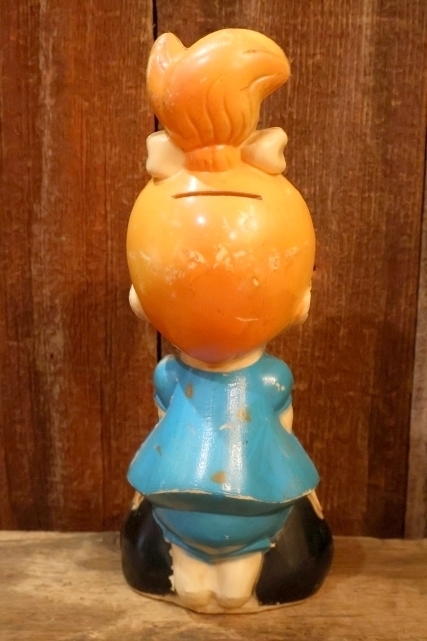 画像6: ct-260401-31 Pebbles Flintstone / TRANSOGRAM 1960's Plastic Coin Bank