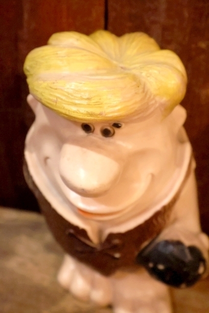 画像2: ct-260401-63 Barney Rubble / 1970's Plastic Coin Bank