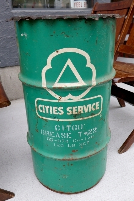 画像1: dp-260529-06 CITIES SERVICE 1960's 120 LB. NET GREASE CAN
